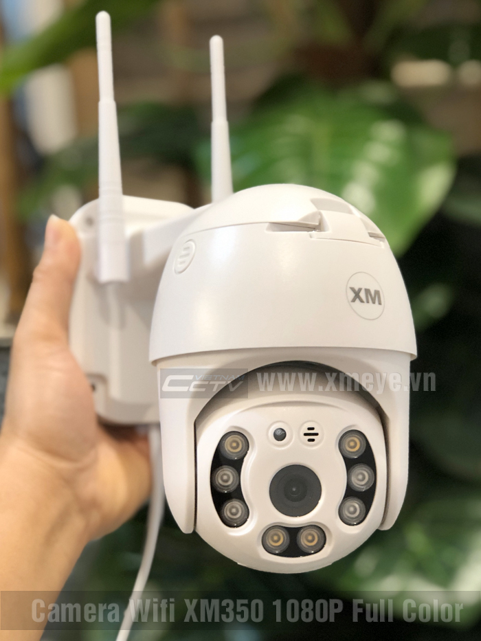 Camera wifi XM350 ngoài trời có màu ban đêm