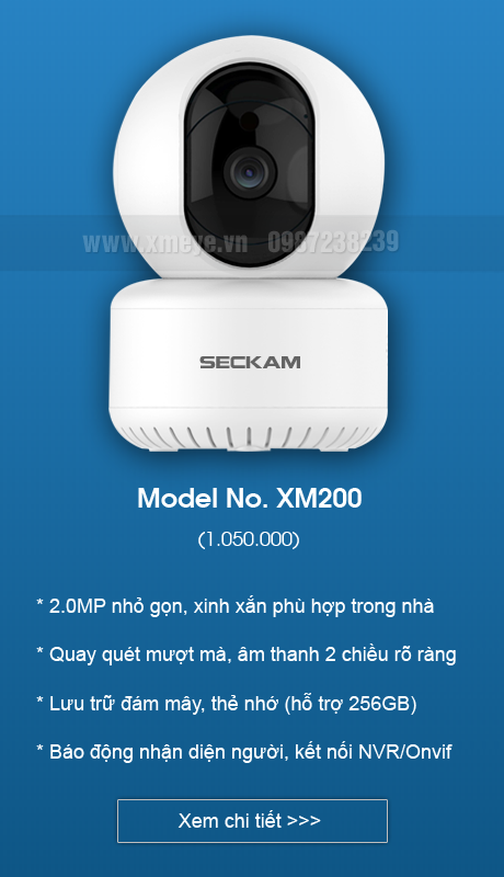 Camera wifi XMeye iCsee trong nhà hỗ trợ onvif kết nối đầu ghi hình